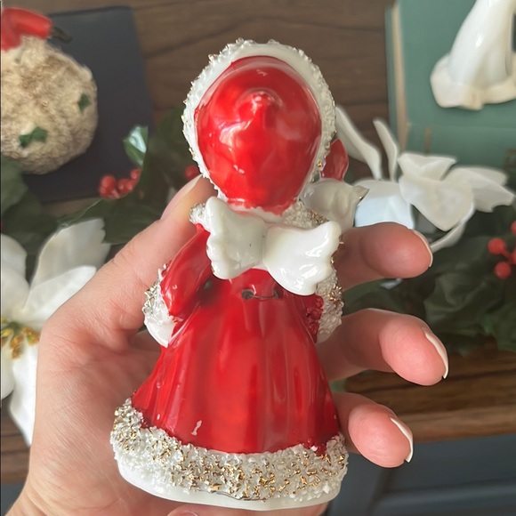 Vintage japan Christmas angel bell sold as is mid-century modern - Picture 3 of 4